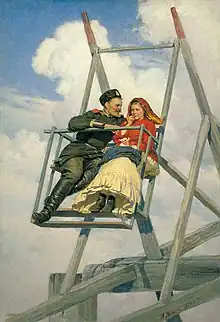 Sur la balançoire (1888)