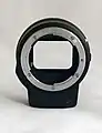 Adaptateur FTZ côté objectif