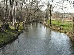 La Nizonne en limite de La Rochebeaucourt et Combiers.