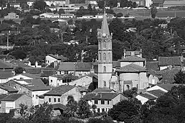Vue de l'église.