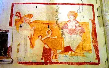 Fresque murale (XVe siècle, classée)