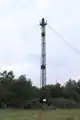 Mât nord du fil guide est