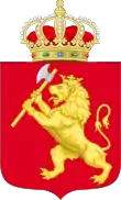 Armories de Charles XV utilisées en Norvège