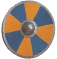 Fig. 7 : bouclier normand du IXe&nbsp;siècle.