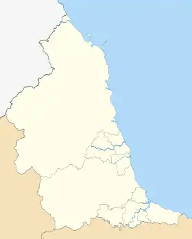 (Voir situation sur carte : Angleterre du Nord-Est)