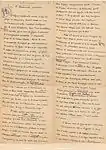 Manuscrits littéraires.