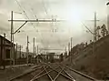 La gare en 1911