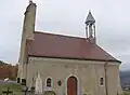 La chapelle, flanc sud