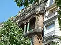 Façade décorée.