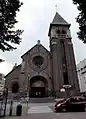 Façade de l'église