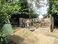 Début du remontage à son nouvel emplacement (août 2013)