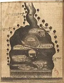 Étang à castors.