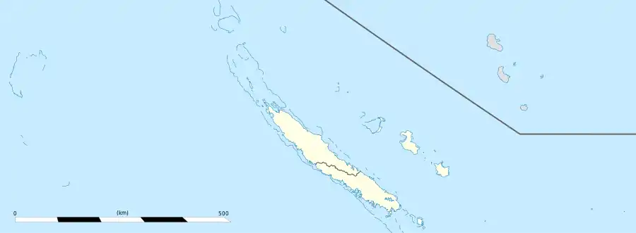 (Voir situation sur carte : Nouvelle-Calédonie)