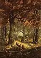 Nut Gatherers in the Forest (1900)