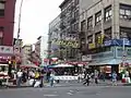 Mulberry Street, vue de Canal Street.