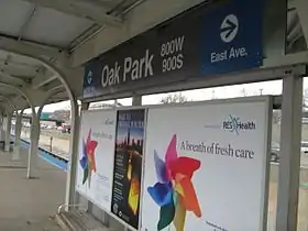 Image illustrative de l’article Oak Park (ligne bleue CTA)