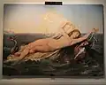Océanide, Stanislas Stattler, lave de Volvic émaillée, 1867