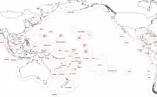 Carte politique du Pacifique
