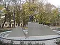 Sculptures de Zurab Tsereteli. Vue de côté.
