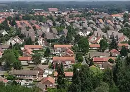 La cité vue depuis les terrils nos&nbsp;116 et 117.