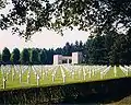 Cimetière américain de Seringes-et-Nesles où sont enterrés 6&nbsp;012 soldats américains.