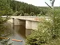 Prise d'eau de l'ouvrage de retenue amont