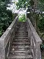 Vieil escalier.