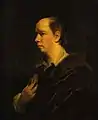 Oliver Goldsmith par Sir Joshua Reynolds.