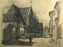 L'église Sainte-Croix, Liège