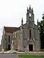 L'église Notre-Dame-de-la-Nativité, façade nord (juin&nbsp;2013)