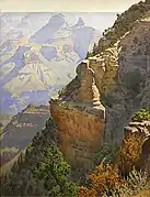 On the Trail to Grandeur Point, sans date, Museum of Northern Arizona (en).
