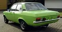 Opel Ascona (1973–1975), vue arrière