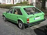 Kadett avec grand hayon