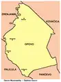 Localités de la municipalité d'Opovo