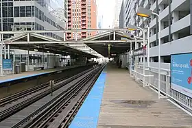 Une rame en station