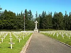 Cimetière militaire du col du Wettstein (882 m).