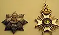 Insignes de l'ordre, XIXe&nbsp;siècle.