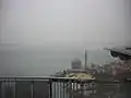 La mosquée vue du pont du Bosphore
