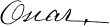 Signature de Oscar II (nn) Oskar II