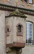 Bretèche sur façade Nord