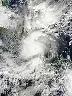 Otto le 24 novembre à 16 h 5 UTC près de la côte.