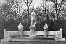 Vue du monument no 3 avec Othon II de Brandebourg.