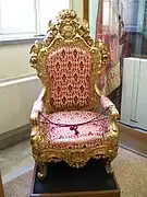 Trône ottoman.