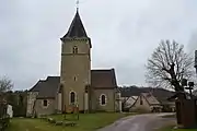 L'église Saint-Andoche (XIIe – XVIe&nbsp;siècle).