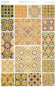 Owen Jones - Grammaire de l'ornement - 1868 - Moresque No 5.