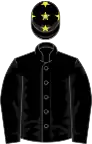 Noire toque noire étoilée jaune