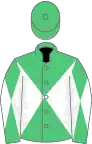Diabolo vert et blanc, toque verte