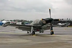 Vue de l'avion.