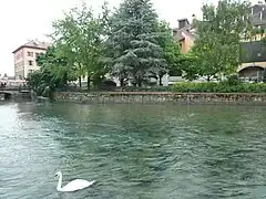 Canal en vieille ville.