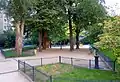 Vue du square Van-Vollenhoven.